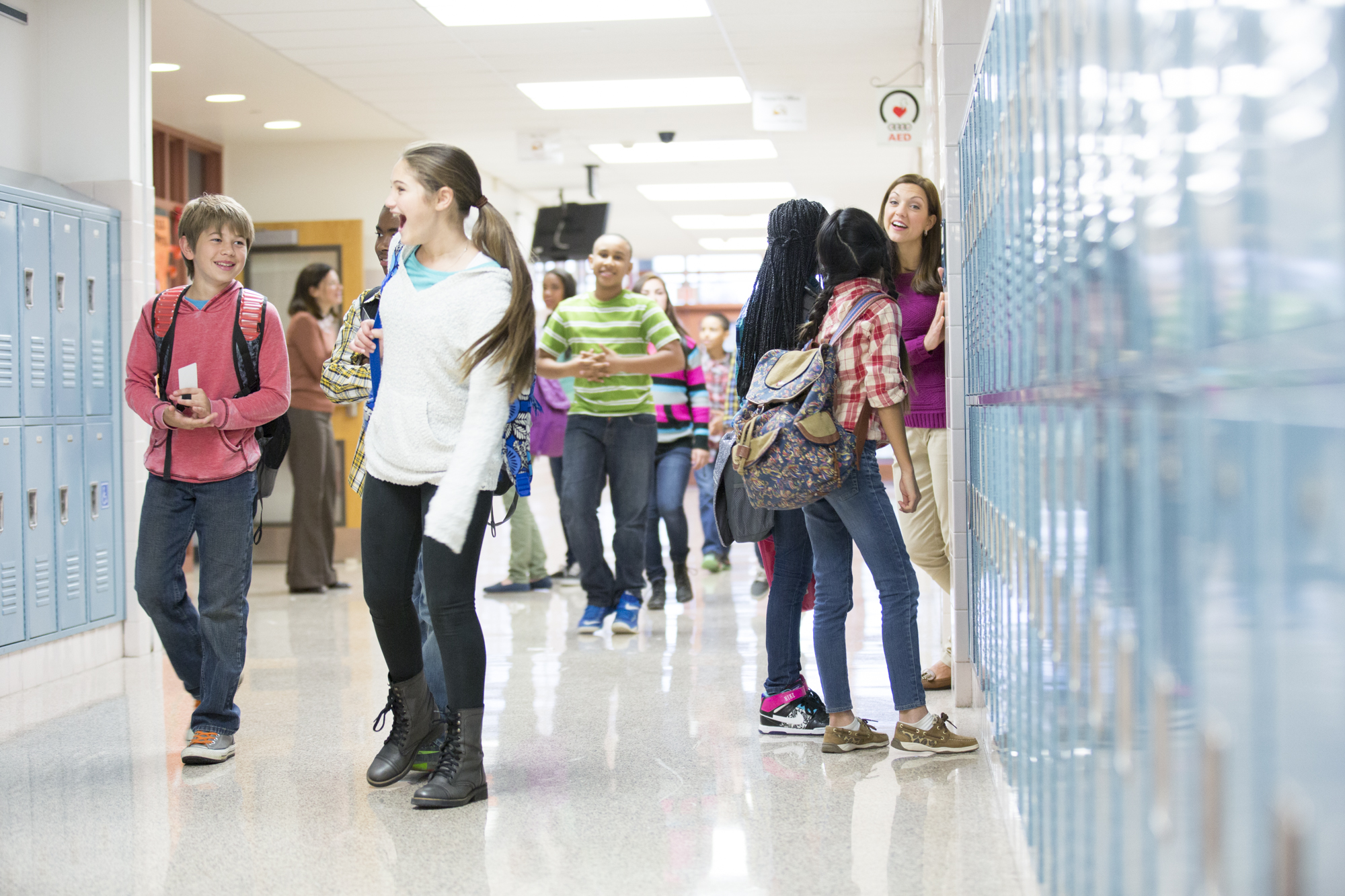 K-12 Hallways.